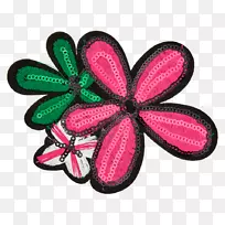 绣花缝制丝缝钩针服装.柚子