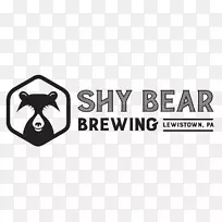 害羞的熊酿造印度淡啤酒食品酿酒厂菜单-害羞的熊