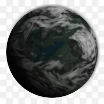 地球-地球大气纹理图-地球