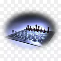 棋盘棋子在游戏中的三维棋子
