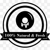 标志品牌休闲字体-100自然