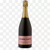 香槟纳帕谷艾娃起泡葡萄酒G.H。Mumm et cie-粉红色香槟