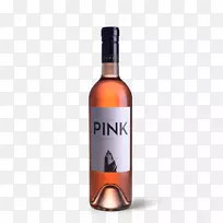 吉姆布利特路甜品酒瓶-粉红色香槟