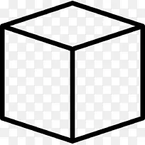 方形立方体盒镜像.形状
