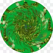 绿色螺旋图案-拼写