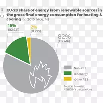 欧洲联盟生物能源欧洲可再生能源-清洁能源
