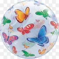 蝴蝶玩具气球蝴蝶泡泡生日-蝴蝶