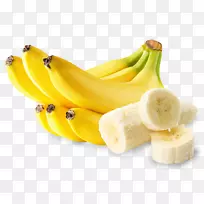 有机食品成熟香蕉面包水果香蕉
