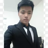 燕尾服工薪族领带外套-海藻