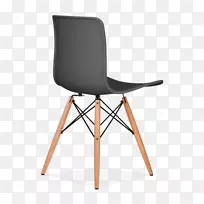 Eames躺椅Eames存储单元Charles和Ray Eames玻璃纤维扶手椅-真皮凳子