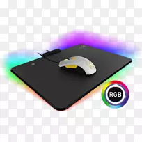 电脑鼠标RGB颜色模型鼠标垫游戏罗技-电脑鼠标