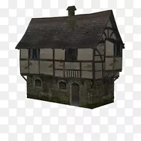 中世纪房屋建筑-房屋