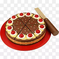 巧克力蛋糕生日蛋糕-蛋糕海报