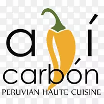 低碳经济二氧化碳碳纤维能源餐厅标志