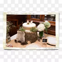 马腾河旅馆，安大略省马滕河结婚蛋糕桌-婚礼蛋糕