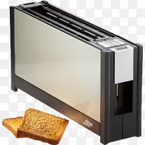 里特火山3-烤面包机-1片白色厨房莫菲理查兹-厨房