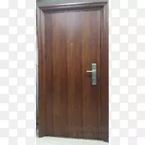 门、金属板、木铠装和衣柜.门