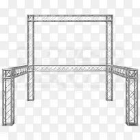 桁架钢展角金属桁架