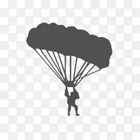 降落伞滑翔飞机降落伞