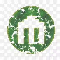 绿色标志字体-标志tiki