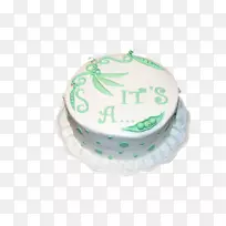 奶油蛋糕装饰皇家糖霜生日蛋糕-性别展示