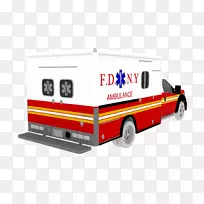 纽约市消防局急救医疗服务救护车紧急车辆救护车