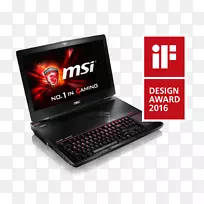 笔记本显卡和视频适配器微星国际msi gt 80 titan sli笔记本电脑