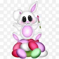 家兔复活节兔子复活节彩蛋-复活节