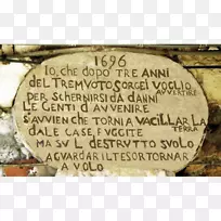 1169西西里地震墓碑卡塔尼亚-盖尔