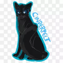 胡须猫黑猫