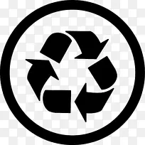 回收符号塑料回收汽车油回收废物.符号