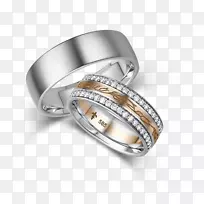 结婚戒指珠宝金钻石戒指