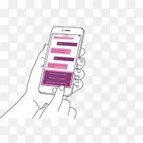 智能手机图形设计纸图-智能手机