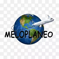 托莱多体验标志城市地球-飞机标志