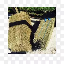 干草打包机汉普顿路草-干草捆