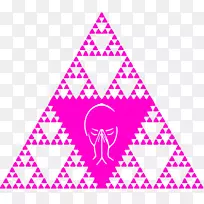 Sierpinski三角形分形Sierpinski地毯数学-三角形