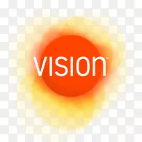 太阳运动防晒霜因子B.V.-VISION标志