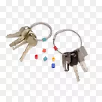 挂锁钥匙链环衣服附件安全挂锁