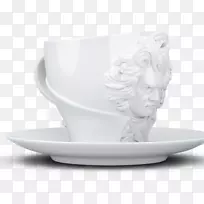 咖啡杯茶杯作曲家Kop-茶