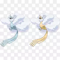 口袋妖怪omega ruby和α蓝宝石Altaria Pokémon x和y pikachu-pikachu