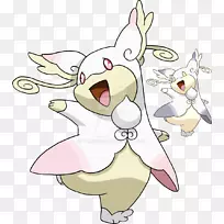 Pokémon x和y家兔灰Ketchum进化-口袋妖怪Altaria