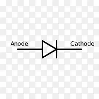 肖特基二极管电子符号肖克利二极管肖特基势垒符号