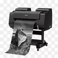 佳能ipf pro 2000 24“a1 12彩色显像机宽幅打印机