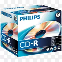 蓝光光盘cd-r资料储存光碟飞利浦dvd