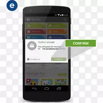 智能手机功能手机谷歌玩礼品卡Android-智能手机