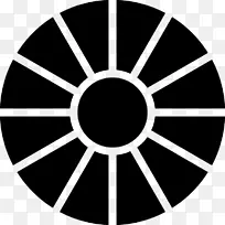 圆形盾构图形设计维京盾构
