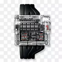 观看法拉利雷克萨斯rx Hublot电力储备指示器-手表