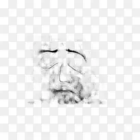 画眼线艺术素描-眼睛诗