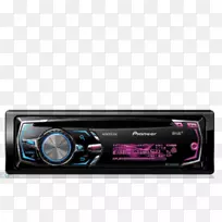 车载音频无线电接收器cd播放机av接收器汽车头单元-dvd