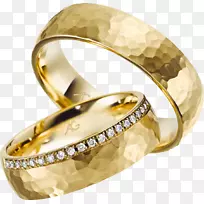 结婚戒指białe złoto发亮-结婚戒指